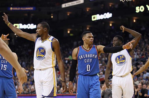 Oklahoma City Thunder v Golden State Warriors