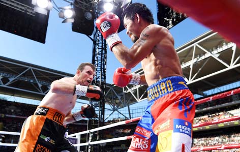 Big upset: Horn snatches WBO belt from Pacquiao