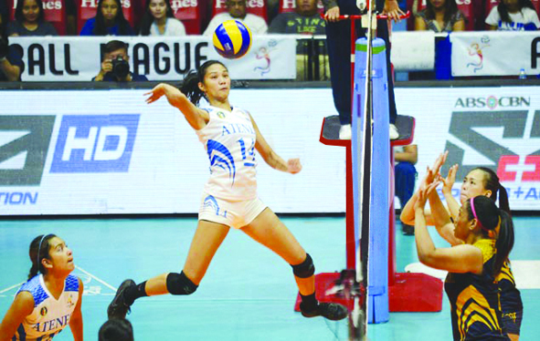 Ateneo begins V-League collegiate with JRU sweep