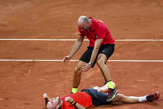 Belgium to face France in Davis Cup finals