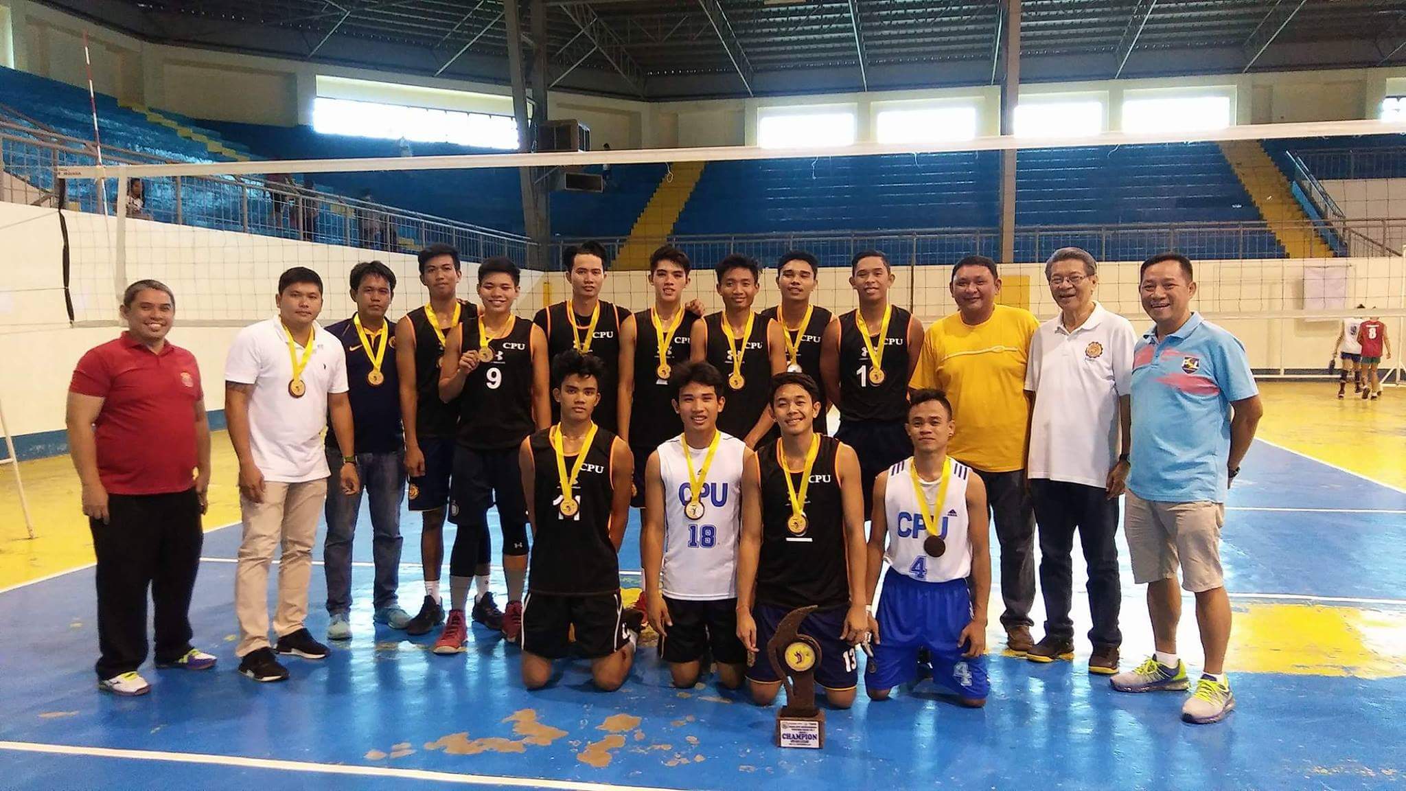 CPU snags 3 titles in dev’t volleyball