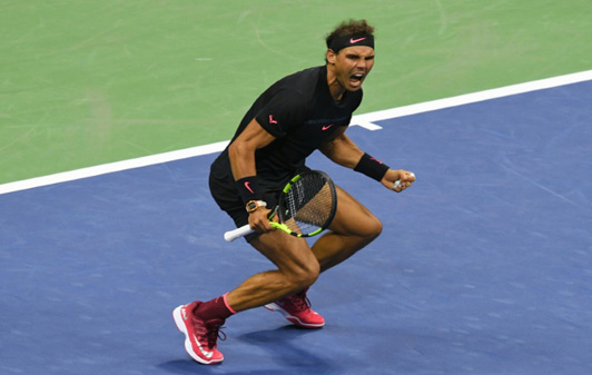 Nadal downs del Potro, faces Anderson in finals