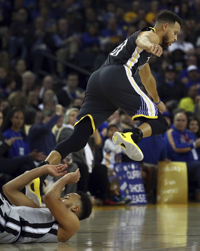 sports warriors over spurs