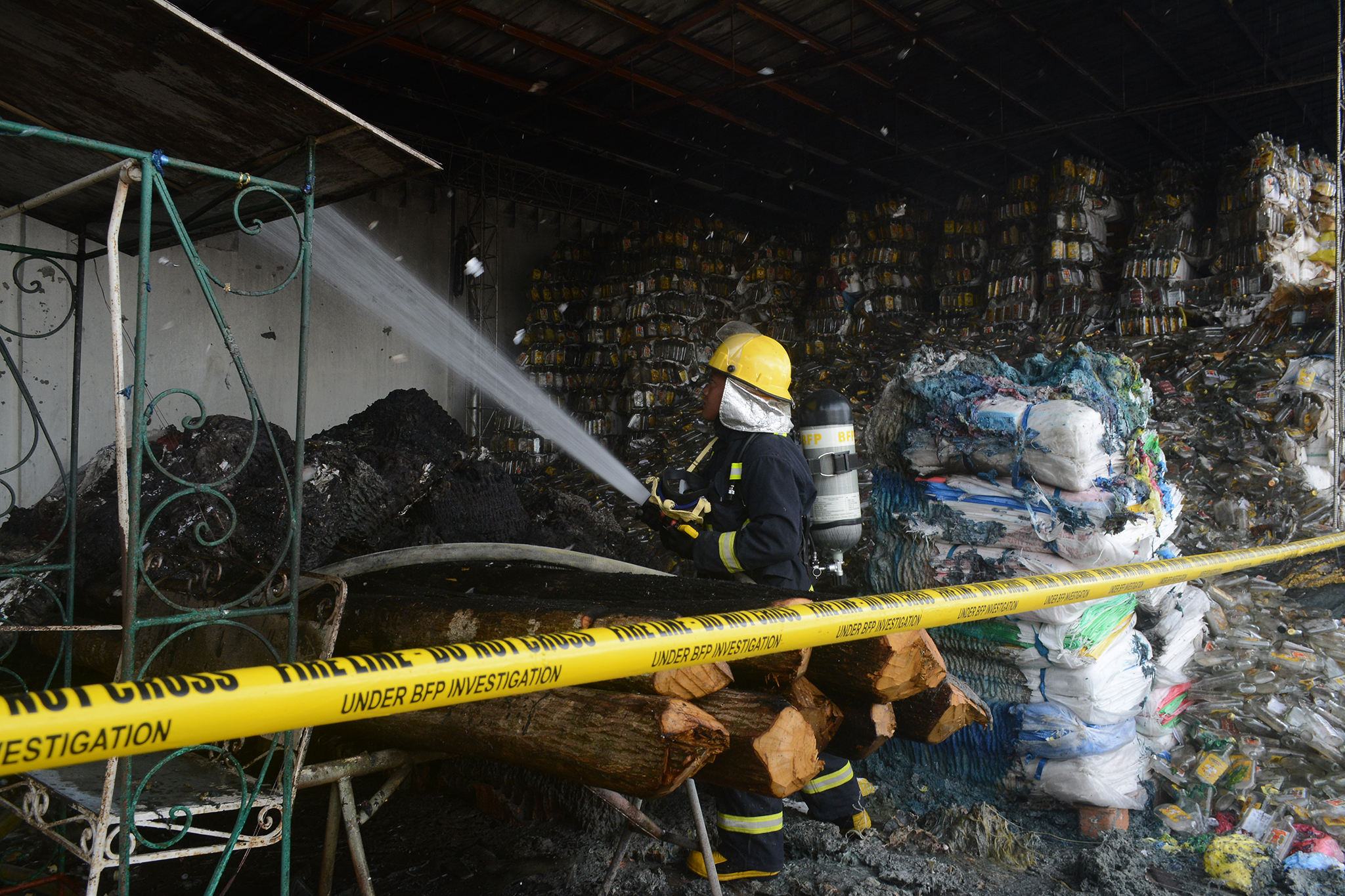 metro warehouse fire