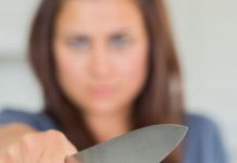 Woman hacks son during argument