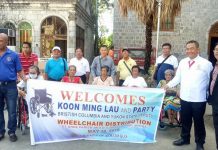 Knights of Columbus donates wheelchairs