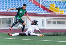 Caligdong now Perpetual Atlas football coach