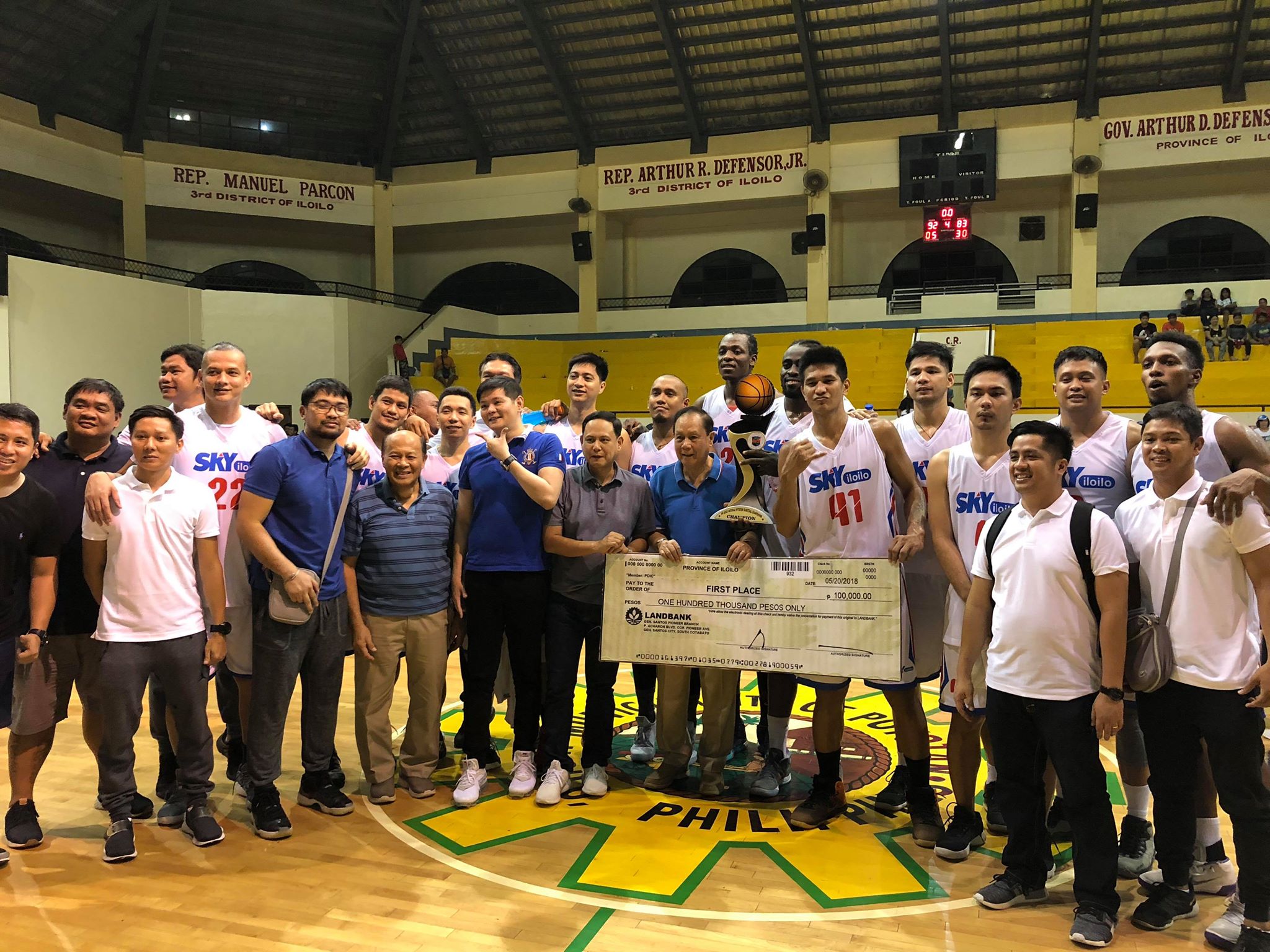 Sky Cable retains Iloilo Gov’s Cup title
