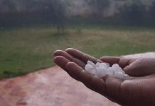 Hailstones baffle residents of Santa Barbara, Badiangan