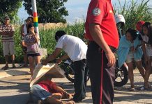 Man, 6-year-old son killed in road crash