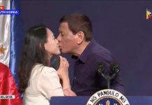 Filipina in South Korea: Duterte kiss on lips means nothing