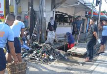Drainage yields 2T kilos waste, solidified grease
