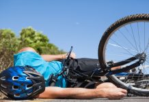 Minor hurt in bicycle crash