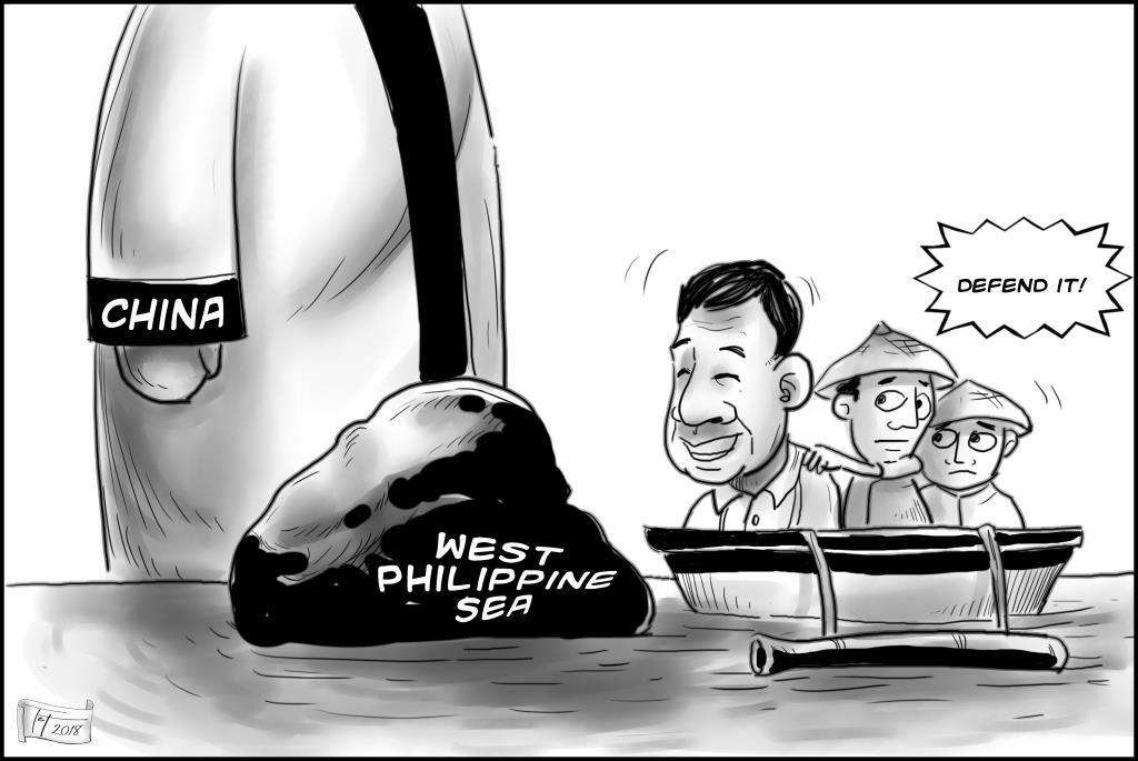 West Philippine Sea Cartoon