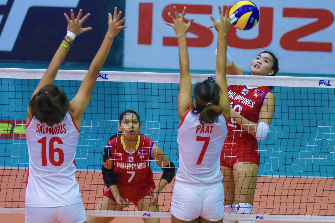 Nat’l women’s team wallops Cignal in PSL