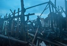 What caused fire in Maria Clara?