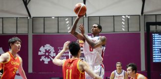 Clarkson, Philippines loses to China in Asian Games