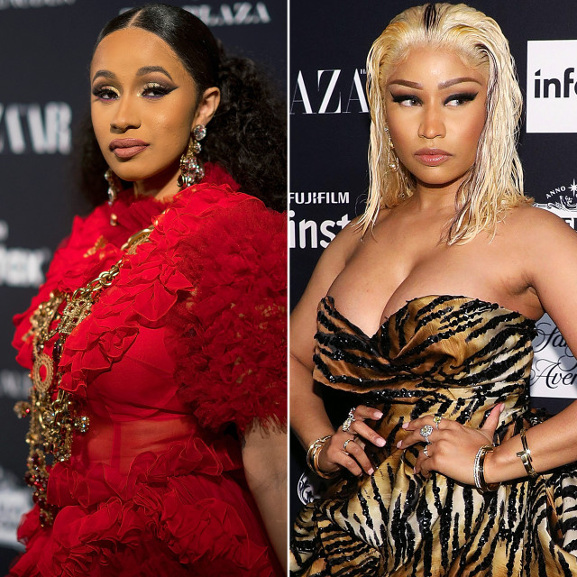 Cardi B and Nicki Minaj
