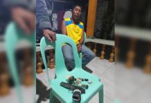Firearms, grenade seized in Pototan, Pavia