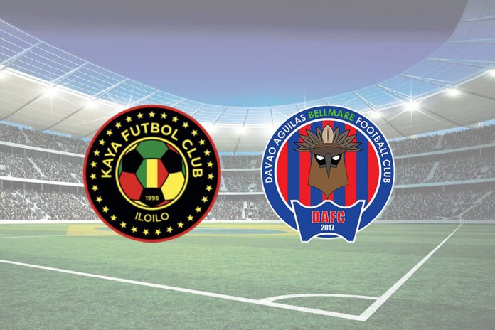 Kaya FC and Davao Aguilas
