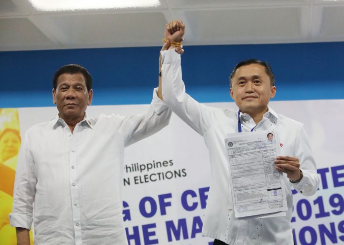 President Rodrigo Duterte and Bong Go