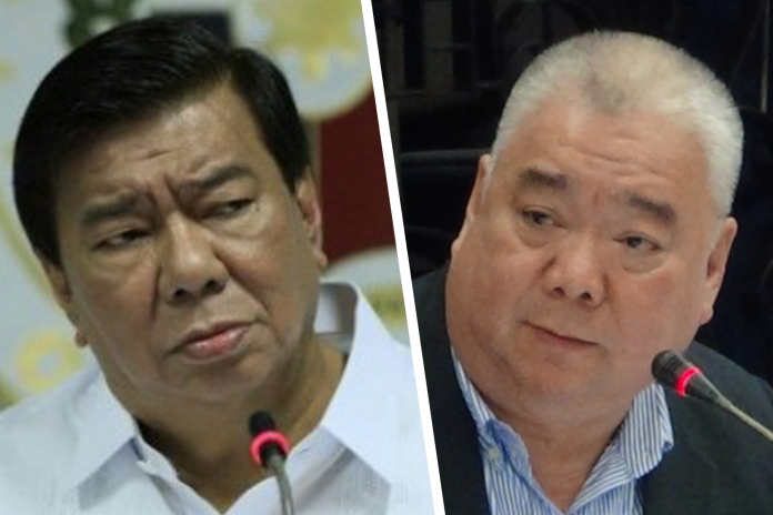 Sen Franklin Drilon and Manuel Boy Mejorada