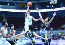 Green Archers trounce UST, former coach Ayo