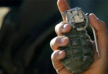 Grenade found