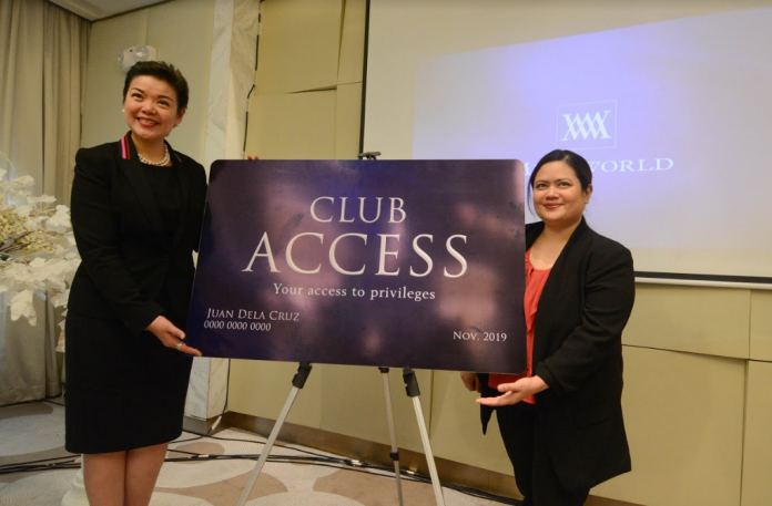 Natalie Lim and Jennifer Palmares Fong Megaworld Iloilo Club Access Card