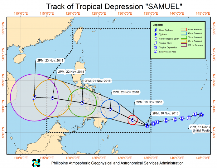 Tropical Depression Samuel