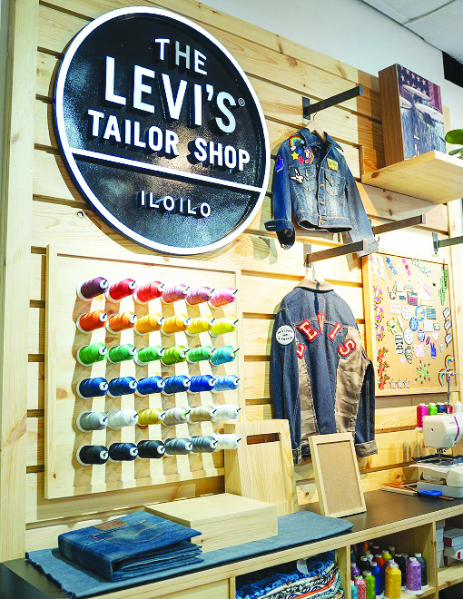 Heads up, style junkies! Levi's permanent tailor shop now in Iloilo City