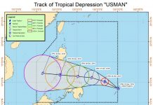 Region 6 along path of new storm ‘Usman’