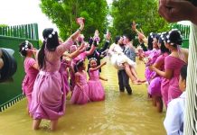 Capiz couple marries despite ‘Usman’ flooding their church