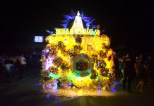 Dinagyang 2019 parade of lighted floats on Jan. 26