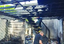 House fire leaves P300-T damage