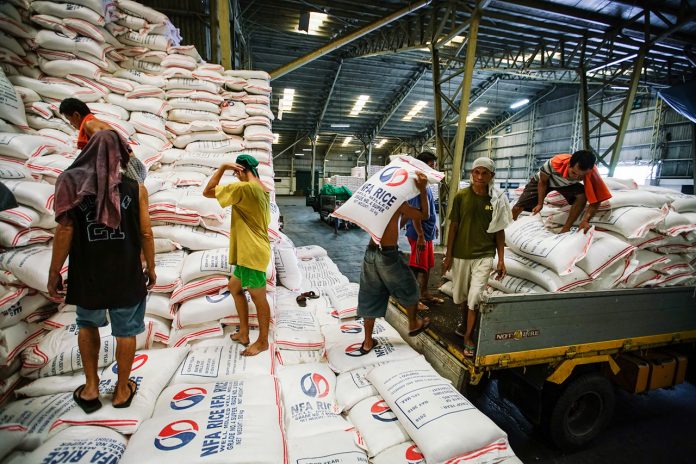 Imported Rice Arrives