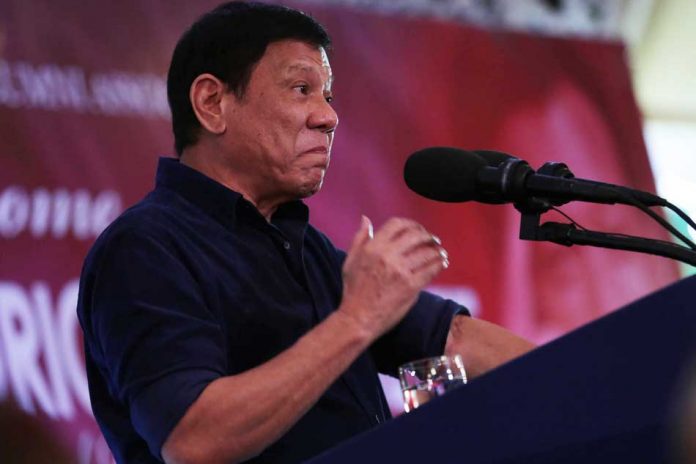President Rodrigo Duterte