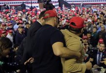 UK official condemns attack on BBC cameraman at Trump rally