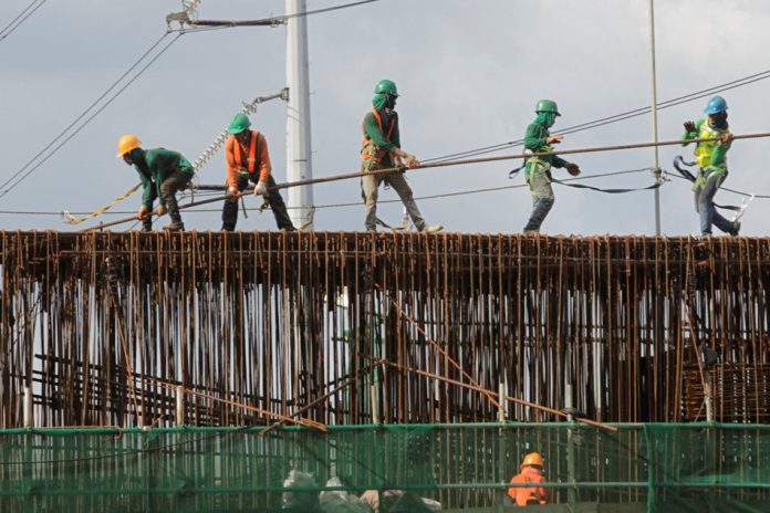 Construction workers