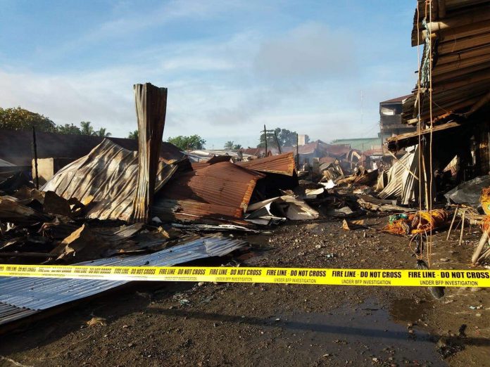 Sibalom Public Market Fire