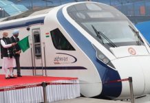 India’s high-speed train breaks down on 1st trip