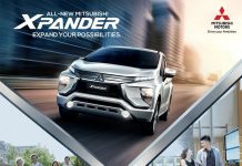 Mitsubishi XPANDER tops small MPV sales in 2018