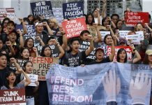 Army warns students vs school walkout