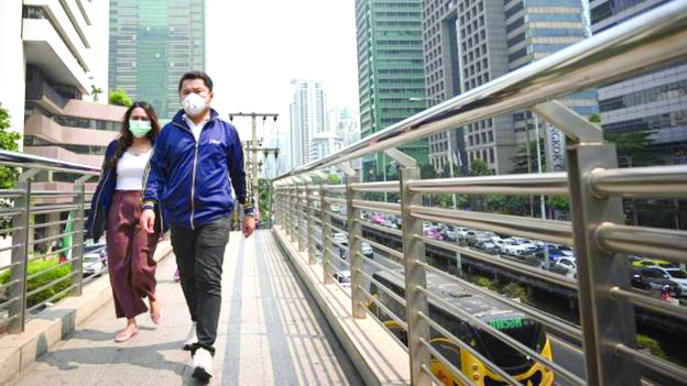 Toxic smog Mask