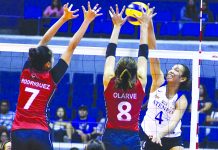 Ateneo Lady Eagles beat UE Lady Warriors in UAAP