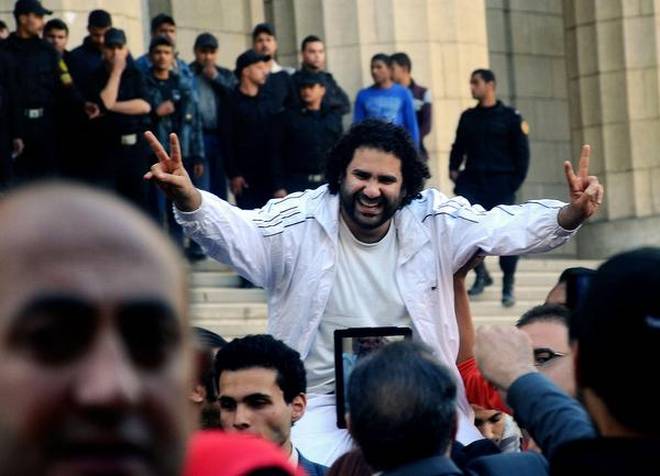 Egyptian pro-democracy activist free after 5 years in prison