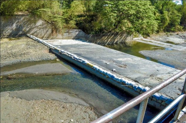 Maasin dam’s water drops to critical level
