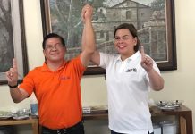 INDAY SARA RAISES JOE’S HAND