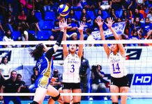 Lady Eagles pound Lady Bulldogs in UAAP volley