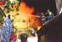 Fire razes 36 houses, injures 10 people